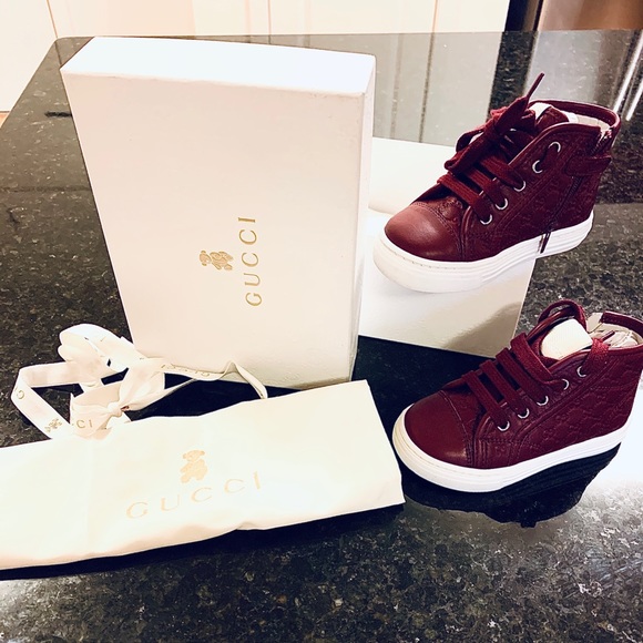 gucci sneakers baby girl